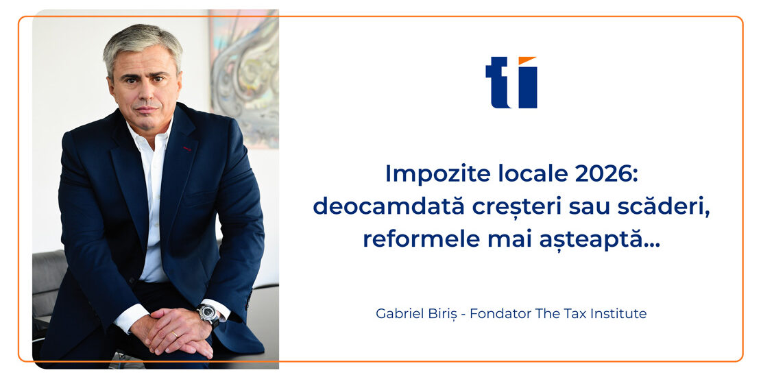 Impozite locale 2026: deocamdată creșteri sau scăderi, reformele mai așteaptă...