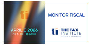MONITOR FISCAL – No. 6 – APRILIE 2026