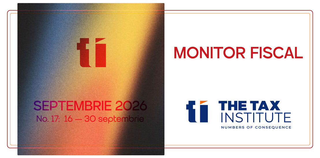 MONITOR FISCAL – No. 17 – SEPTEMBRIE 2026