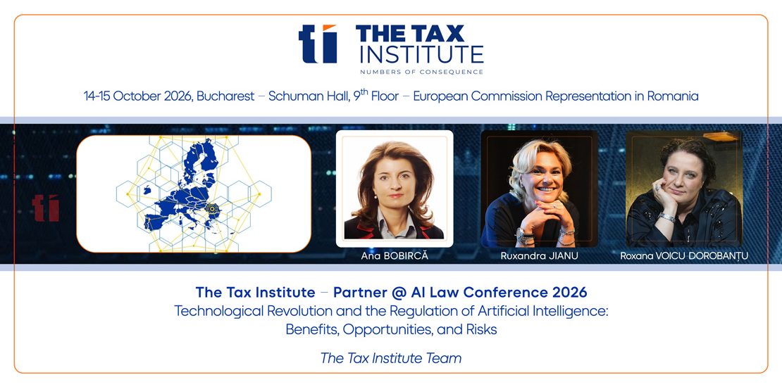 The Tax Institute – Partner @ AI Law Conference 2026 – Technological Revolution and the Regulation of Artificial Intelligence: Benefits, Opportunities, and Risks