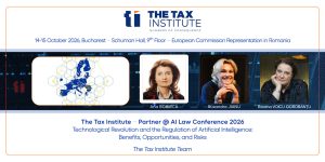 The Tax Institute – Partner @ AI Law Conference 2026 – Technological Revolution and the Regulation of Artificial Intelligence: Benefits, Opportunities, and Risks